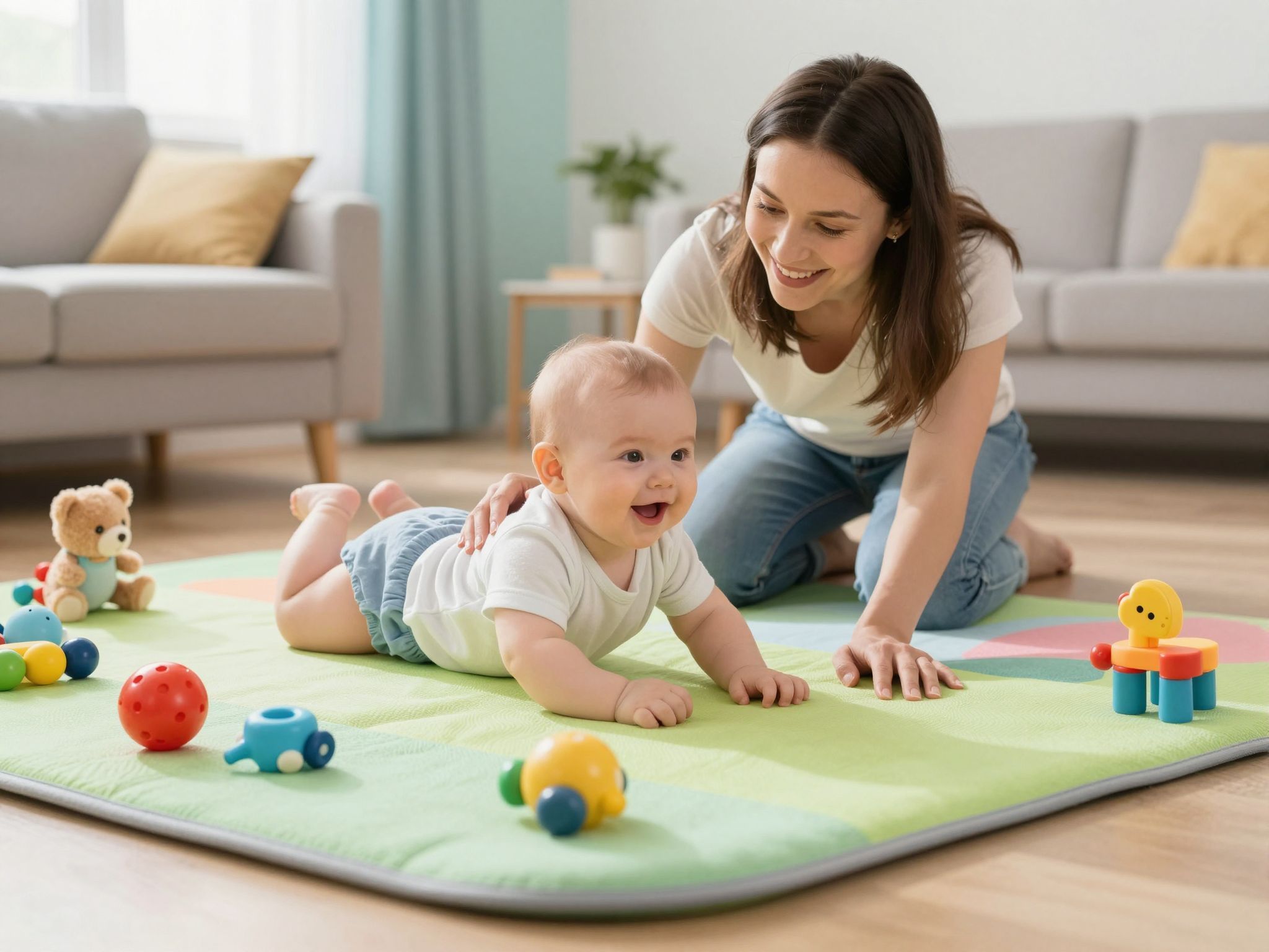 A szőnyeg puhasága javíthatja a hasalás élményét.