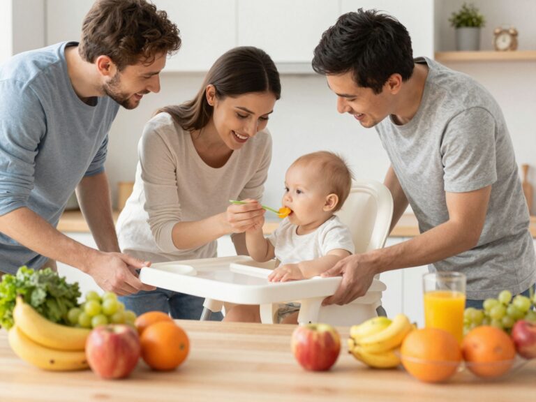A hozzátáplálás első lépései: útmutató szoptatott babák szüleinek