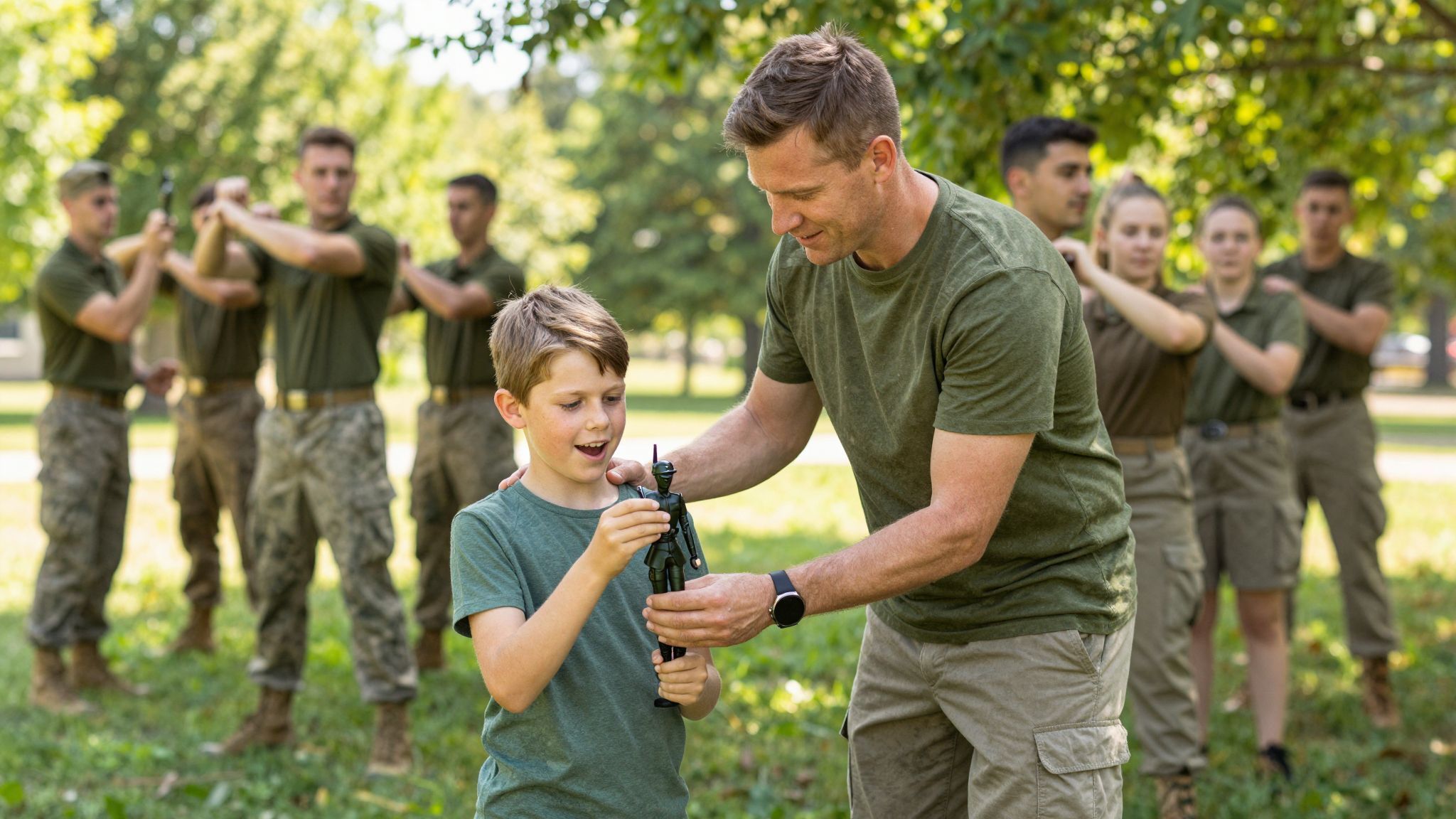 A katonai kiképzés erősíti a családi értékeket és hagyományokat.