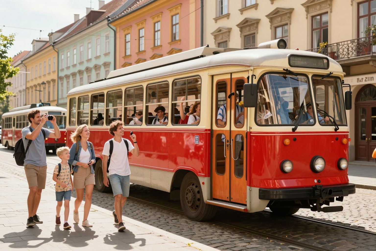 A budapesti közlekedés úttörői előtt még lovas kocsik jártak.