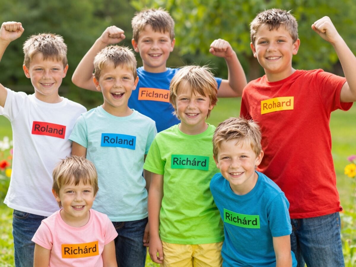A legnépszerűbb R-betűs fiúnevek és jelentésük: Roland, Richárd és a többiek