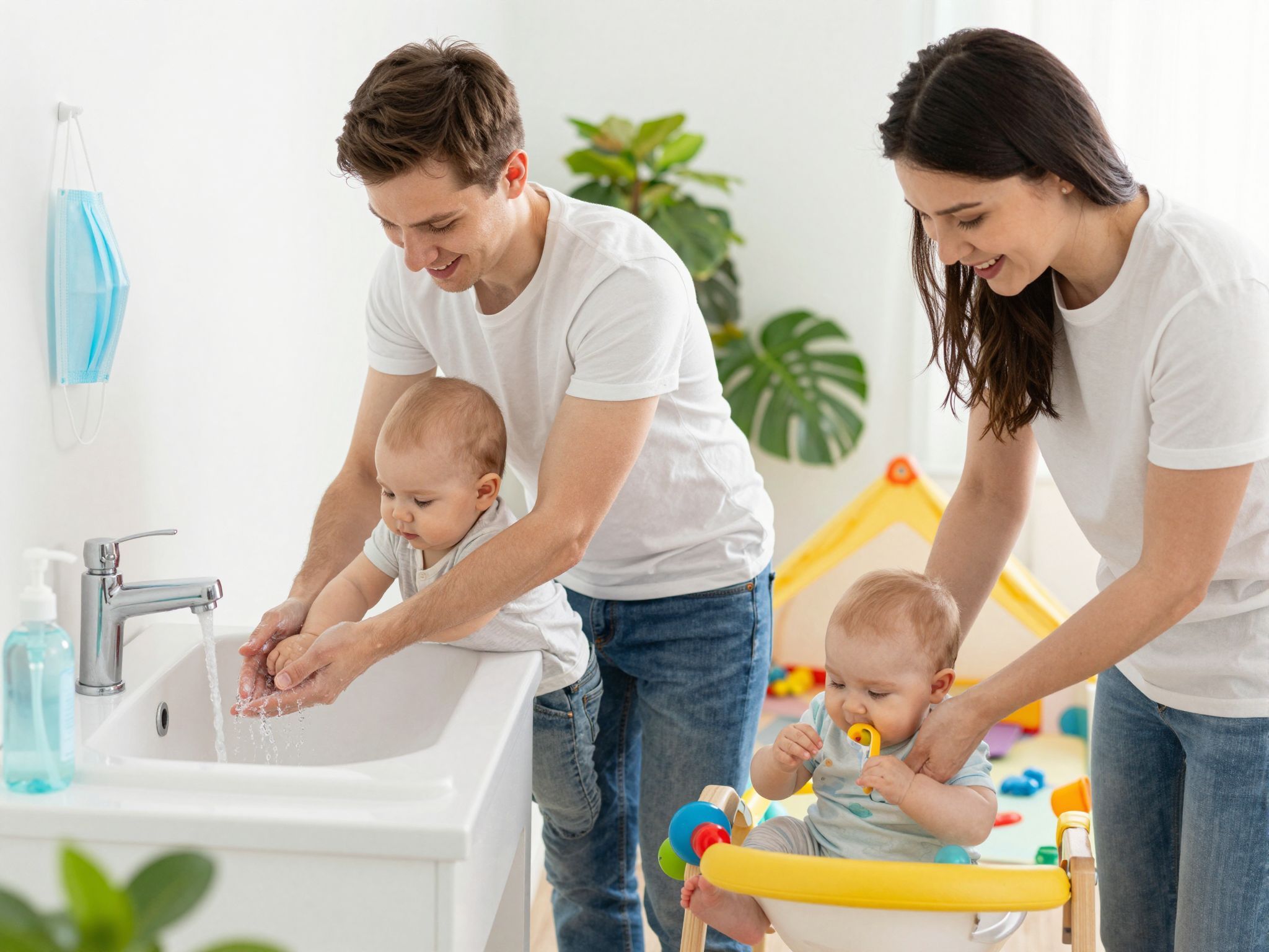 Gyakori kézmosás segít megelőzni a vírusok terjedését.