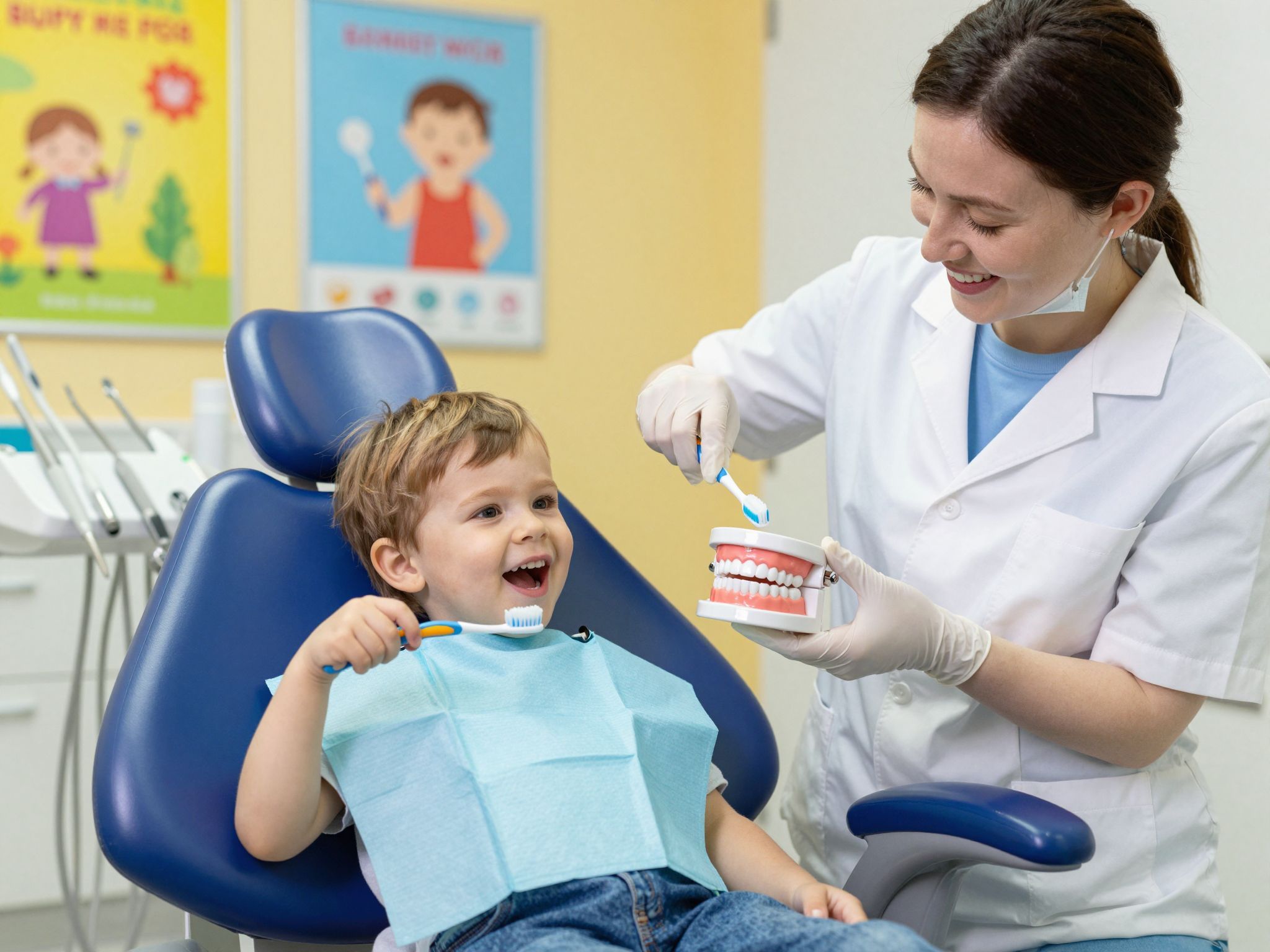 A korai fogápolás segít megelőzni a szuvasodást.