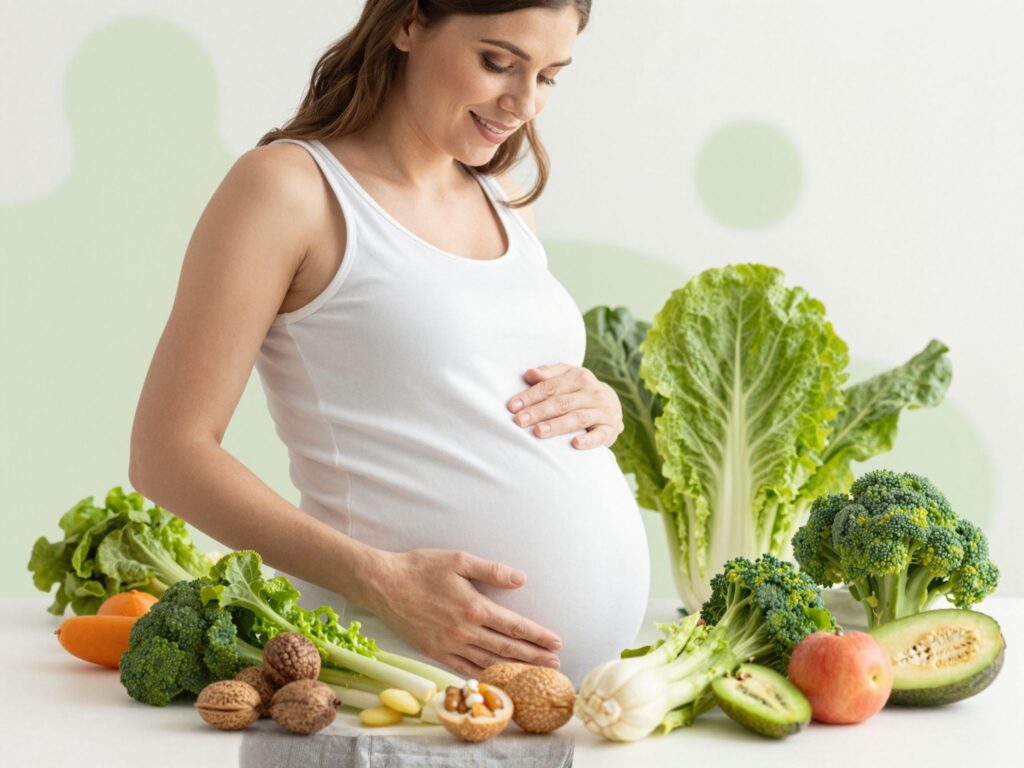 A megfelelő E-vitamin bevitel fontossága a magzati idegrendszer fejlődésében