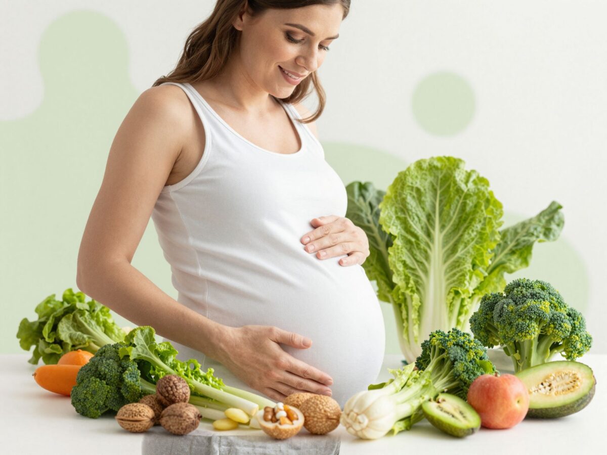 A megfelelő E-vitamin bevitel fontossága a magzati idegrendszer fejlődésében