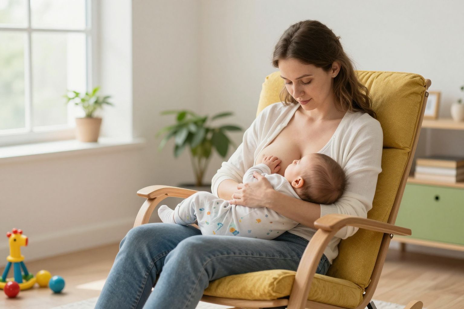 A munkahelyi támogatás segíti a szoptató anyákat.