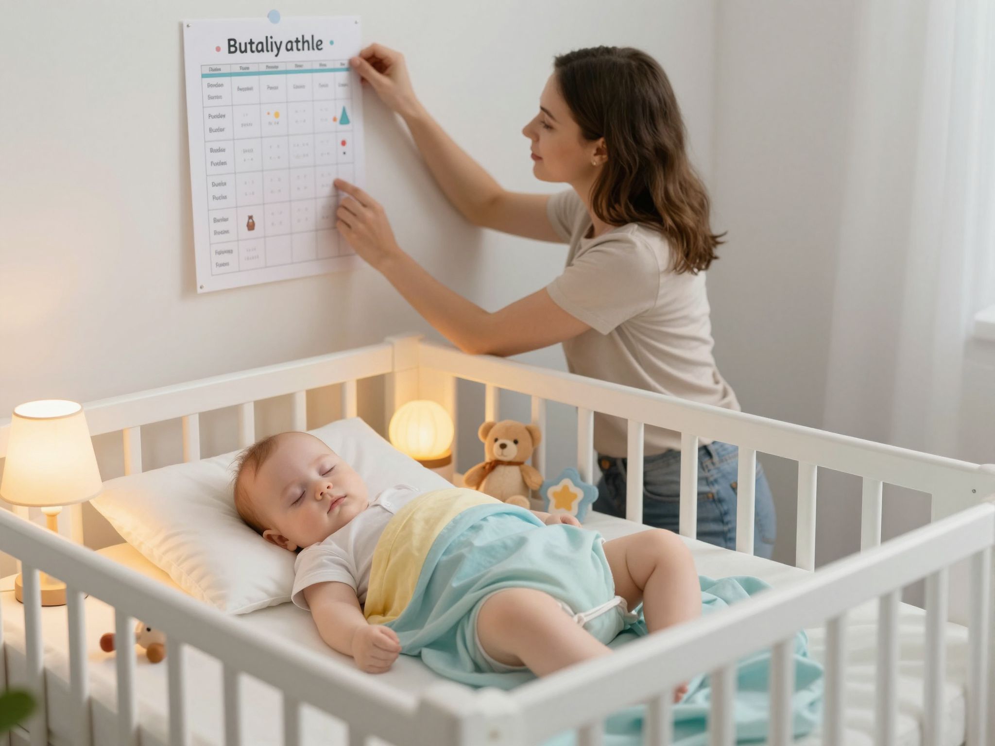 A napirend segíthet stabilizálni a baba alvását.