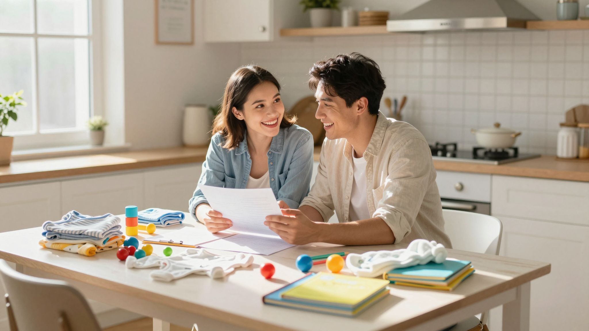 A pénzügyi tervezés elősegíti a stresszmentes babavárást.