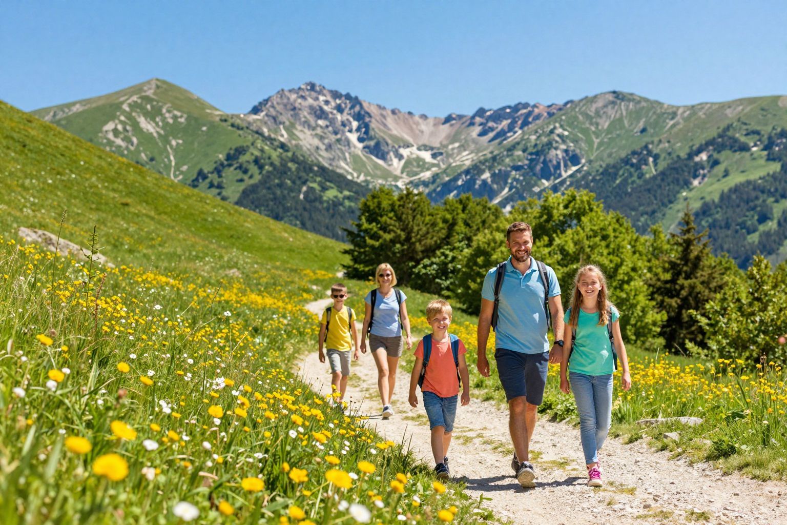 A Pilis és Budai-hegység csodás panorámát kínál.