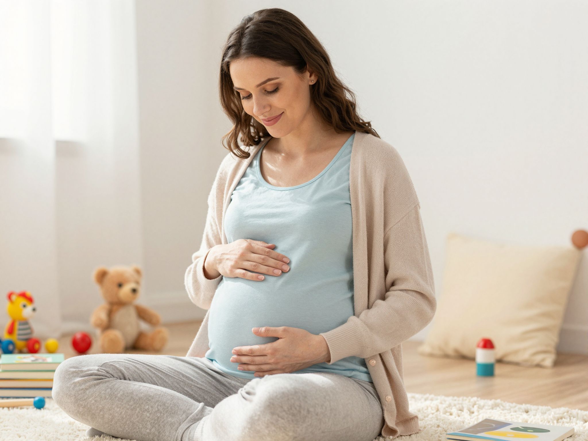 A magzat érzékeli a hangokat a terhesség során.