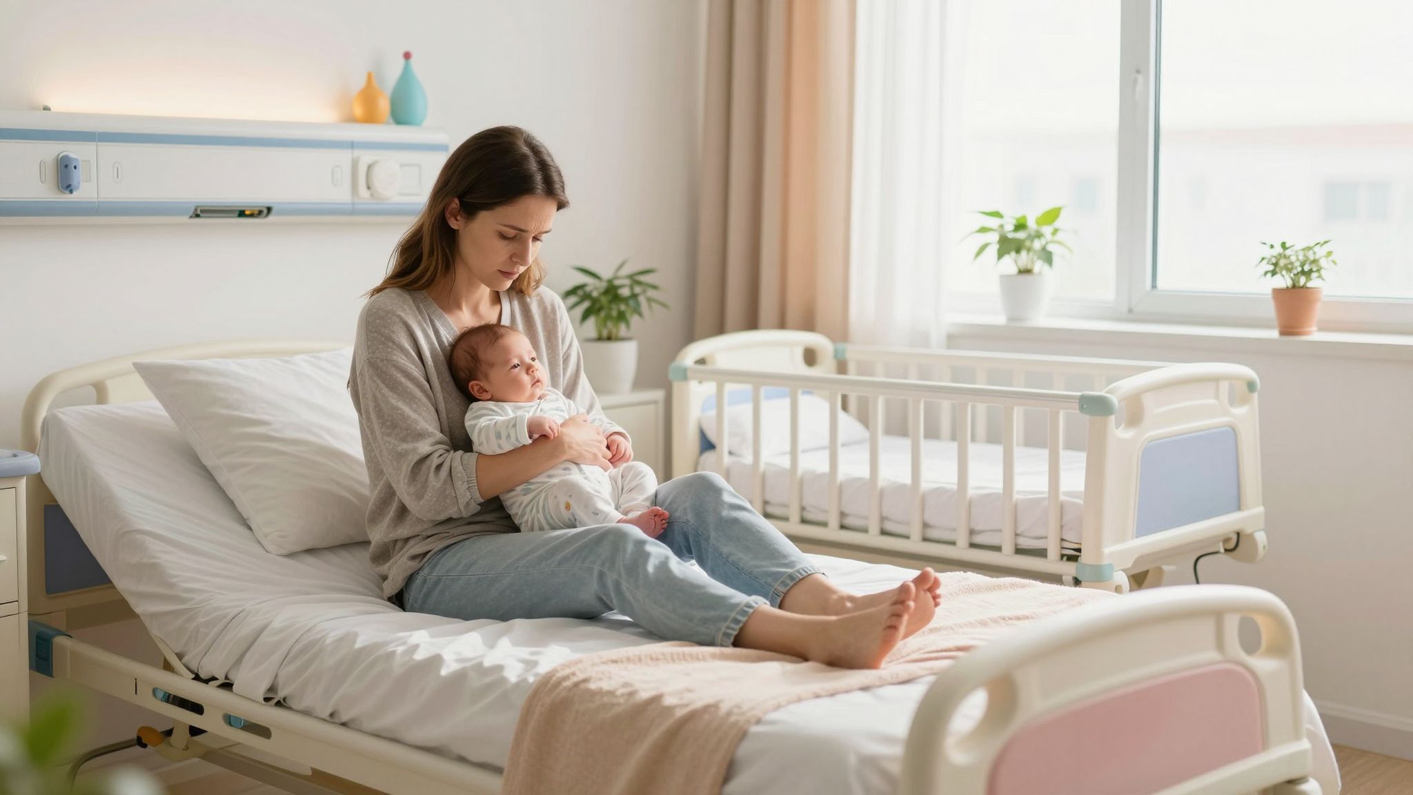 A rooming-in kihívásai között szerepel a szülők fáradtsága.