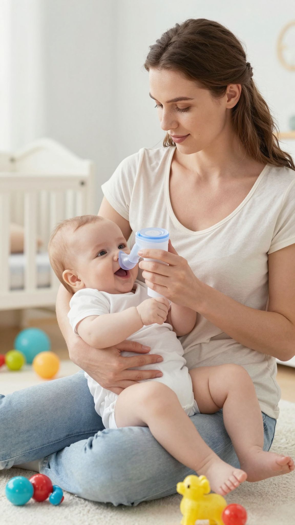 Az orrszívás előtt mindig tisztítsd meg a babát!