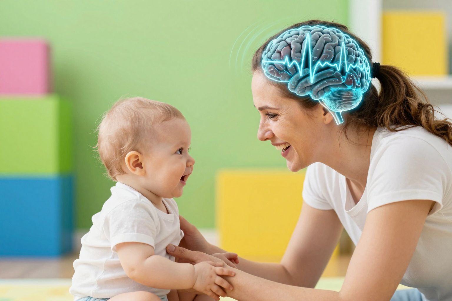 Az agyhullámok szinkronizációja növeli a kötődést anya és baba között.