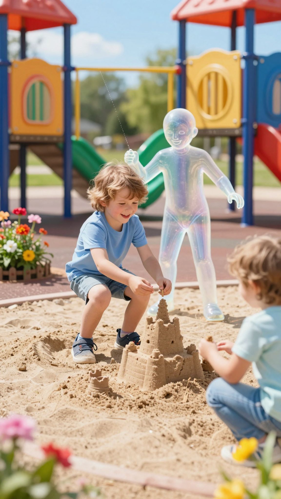 A képzeletbeli barátok segítik a szociális készségek fejlődését.