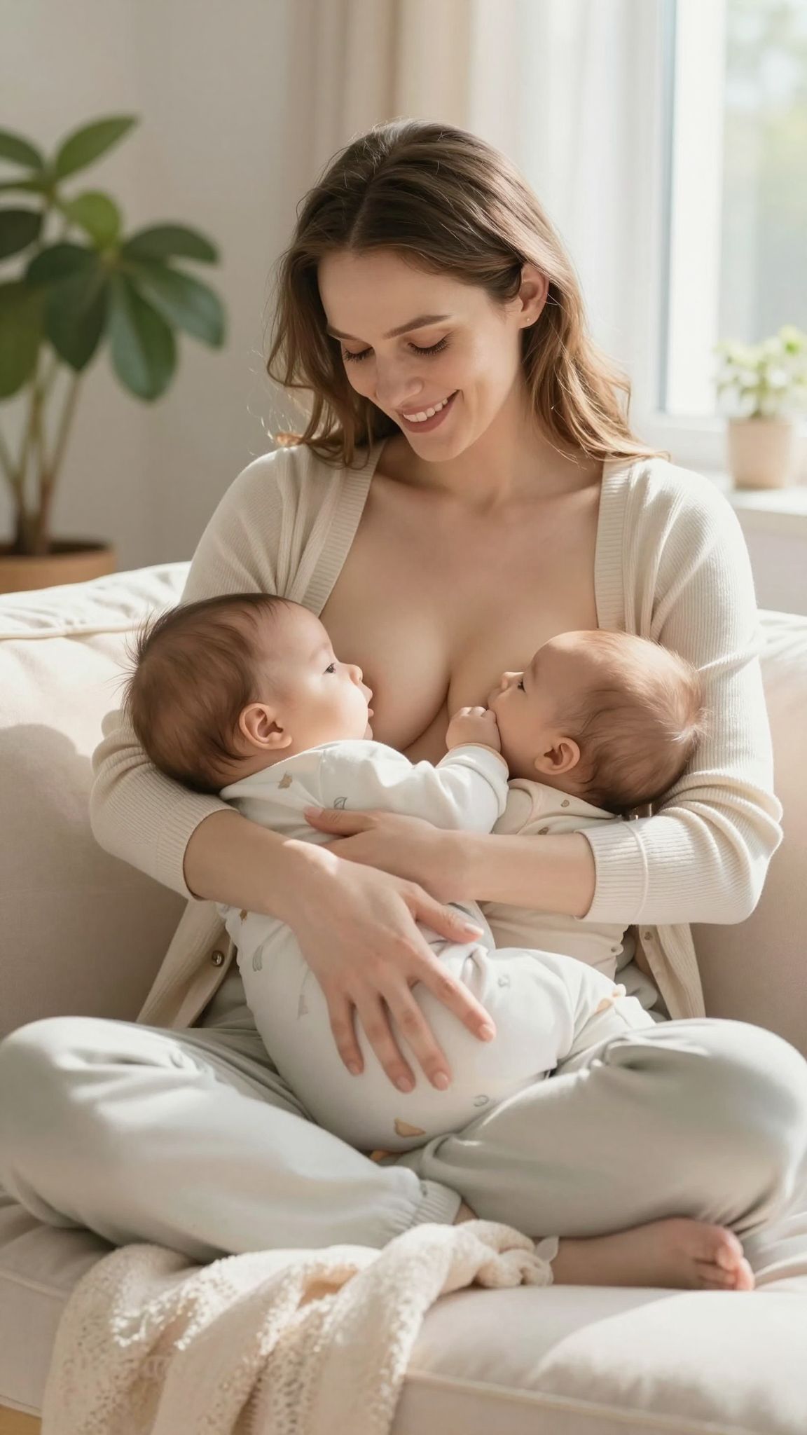 A szoptatás erősíti a mama és baba közötti kötődést.