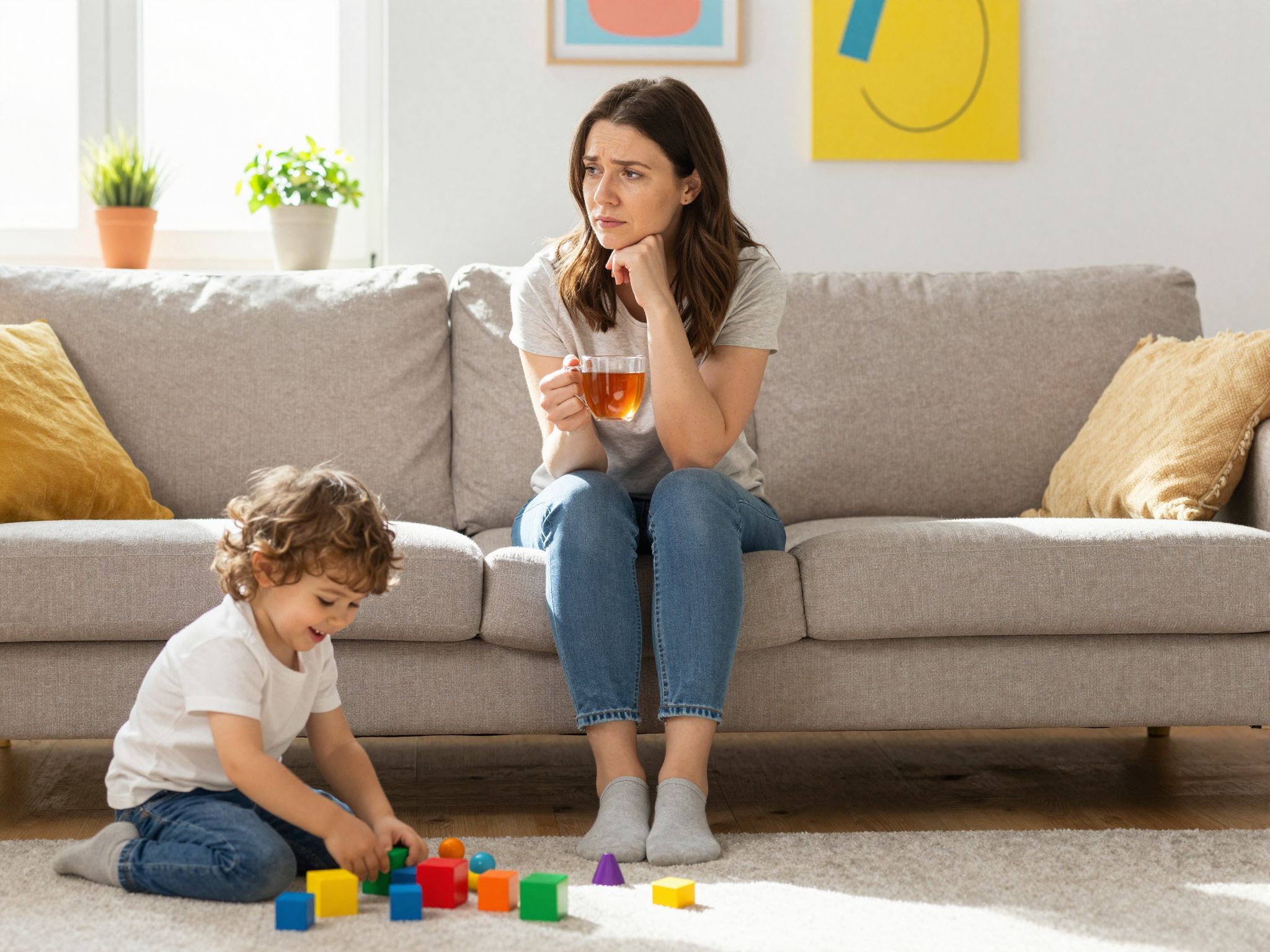 A szülők lelki terhei befolyásolják a gyermek fejlődését.