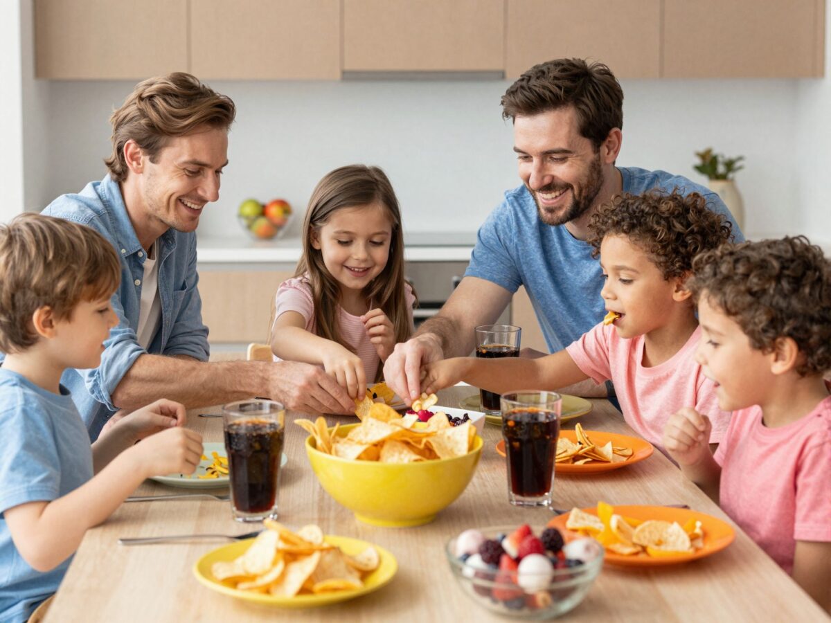 A szülői minta hatása: mit tanul a gyerek, ha mi adjuk neki az egészségtelen ételeket?