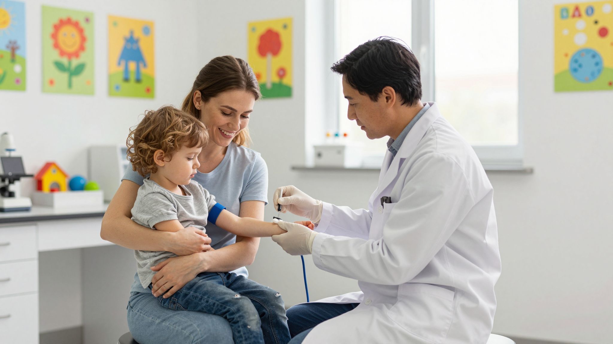 A szülői támogatás csökkenti a gyermek szorongását.