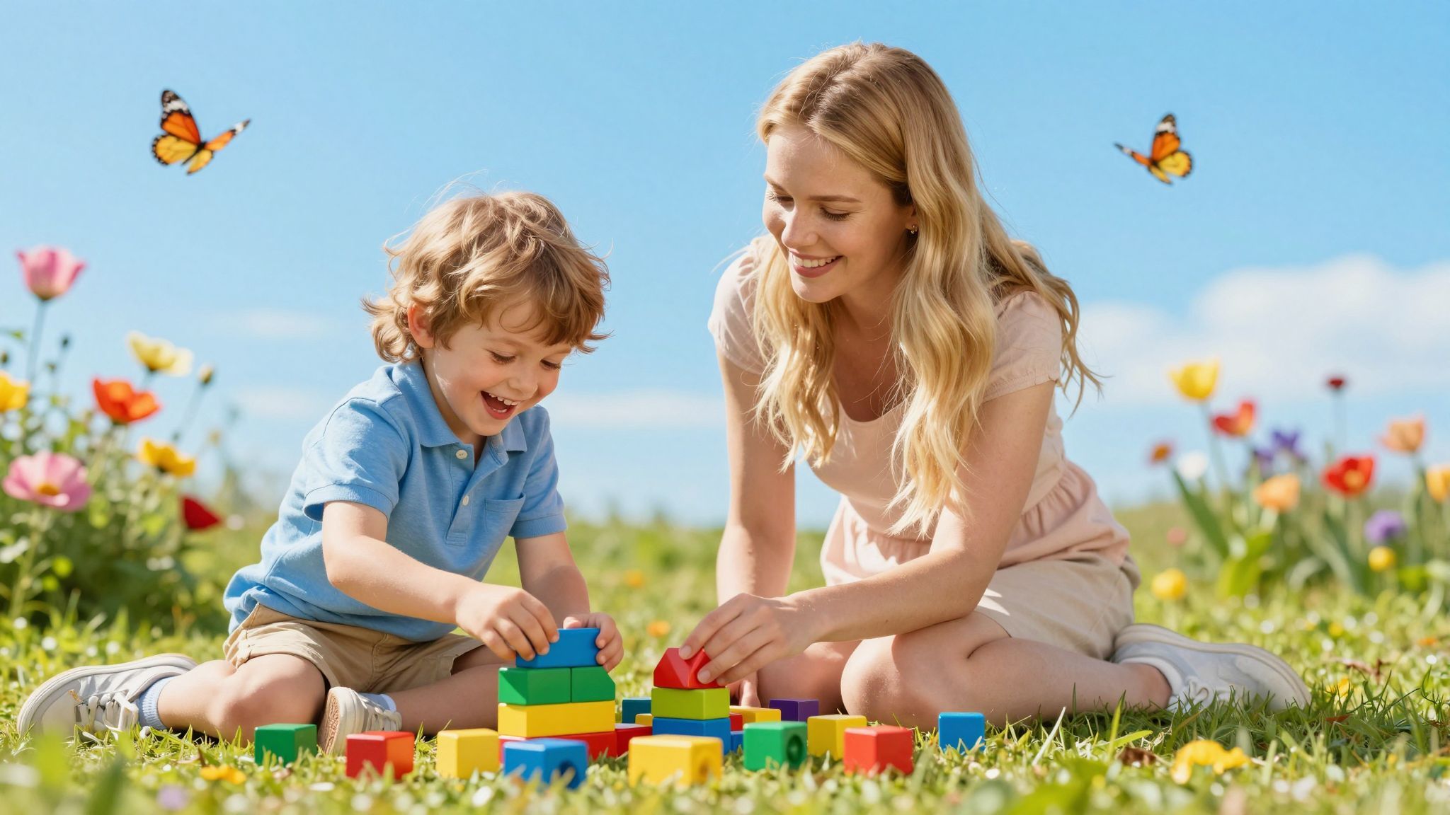 Az Ikrek gyermekek kreativitása inspirálja a szülőket.