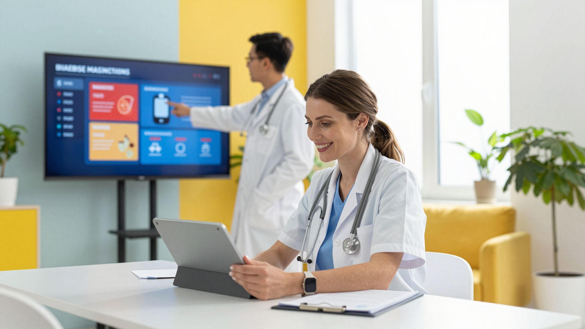 A technológia segíti a precíz diagnózist és kezelést.