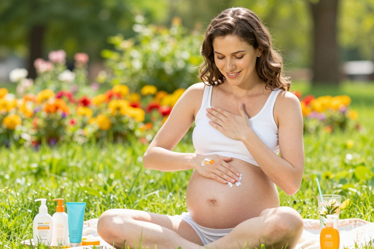 A terhesség alatt a bőr hidratálása kiemelten fontos.