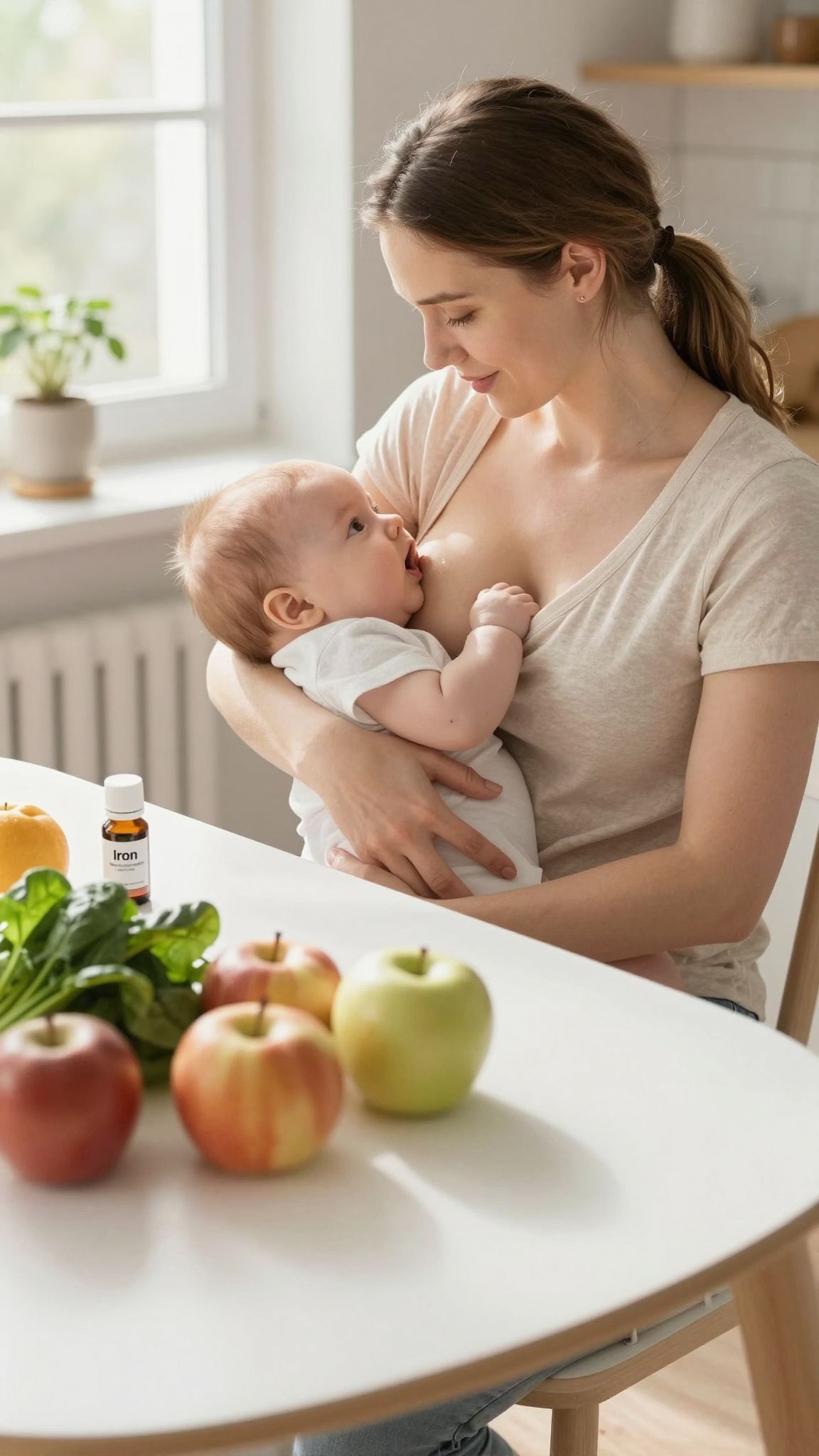 A túlzott vaspótlás károsíthatja a baba egészségét.