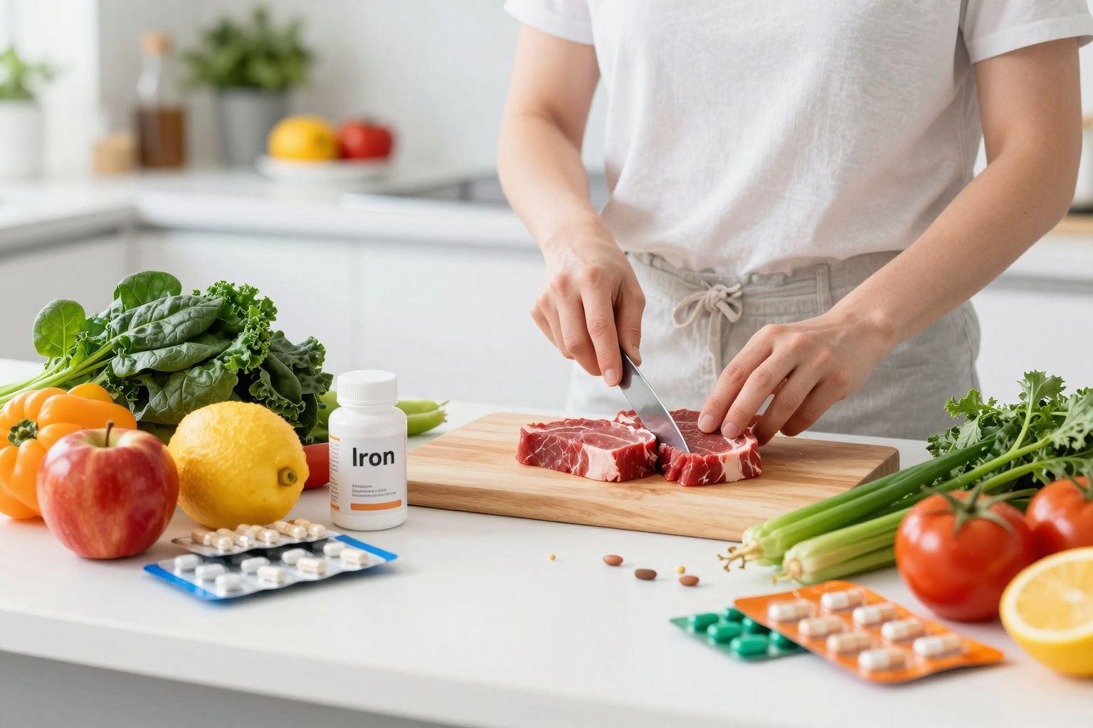 A vasraktárak feltöltéséhez fontos a megfelelő étrend.