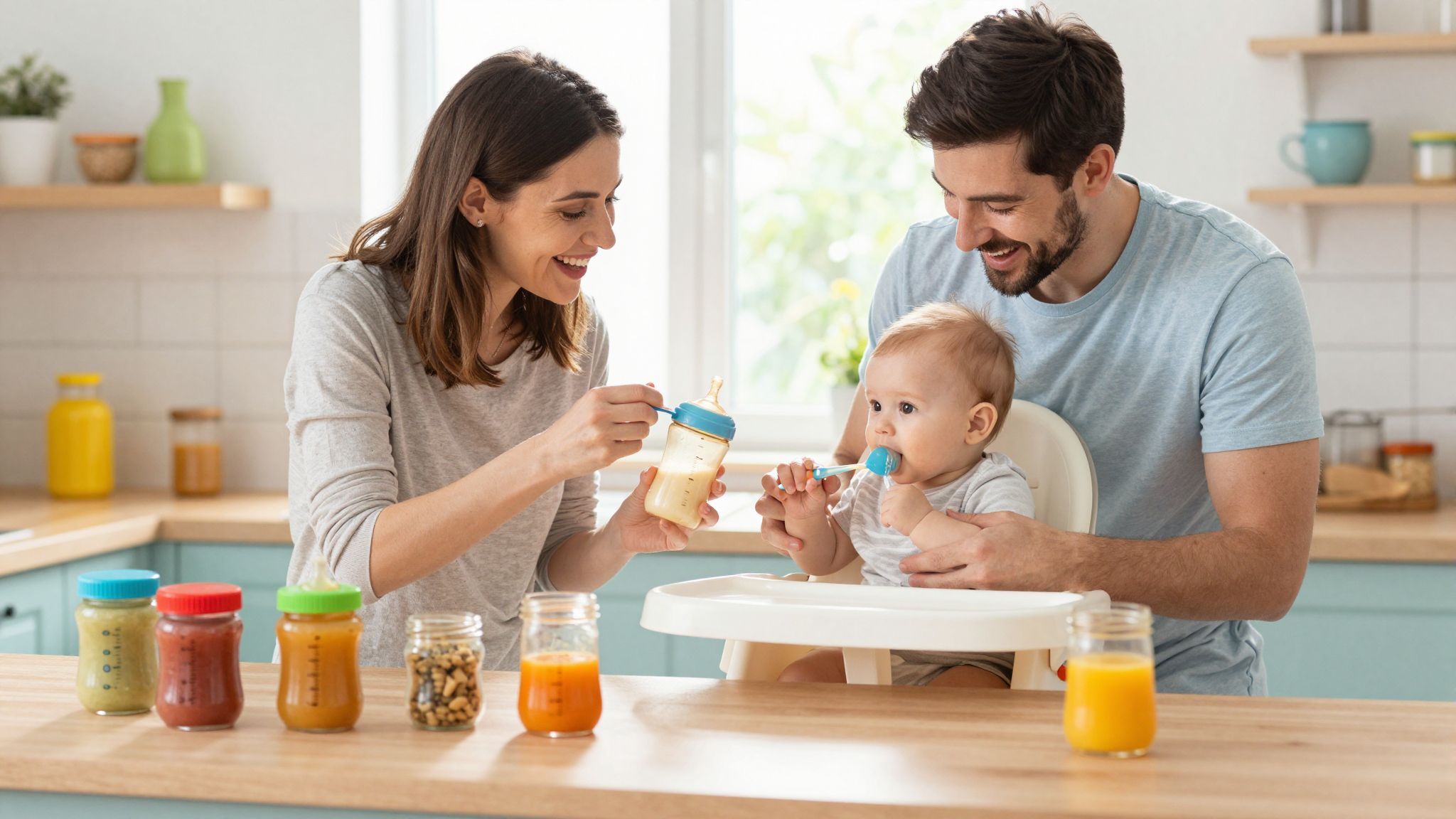 A tápszer mennyisége életkor szerint változik.