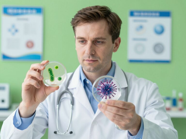 Antibiotikum vagy sem? A legfontosabb különbségek a vírusos és bakteriális fertőzések között