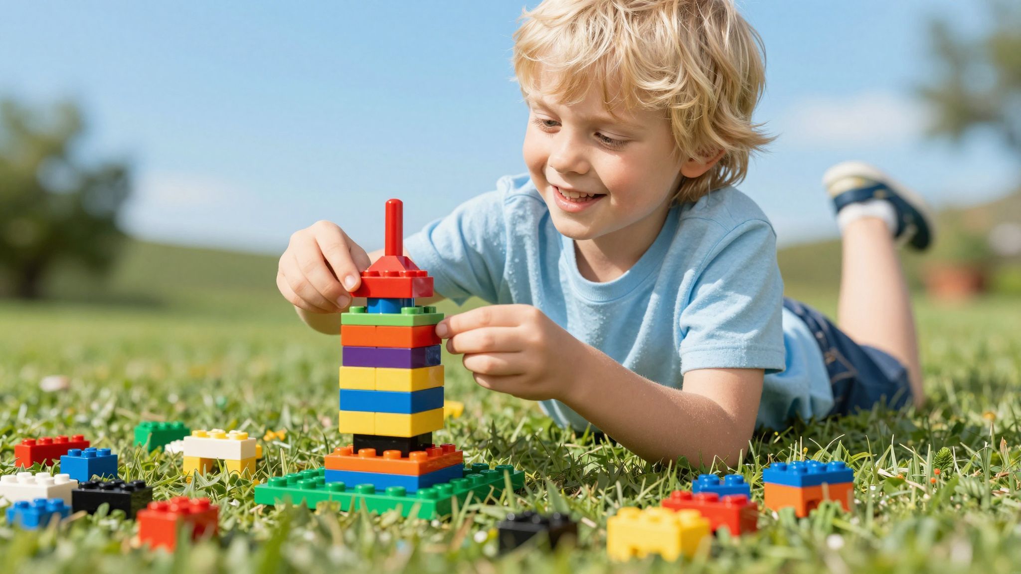 Használj különböző méretű kockákat a pörgettyűhöz!