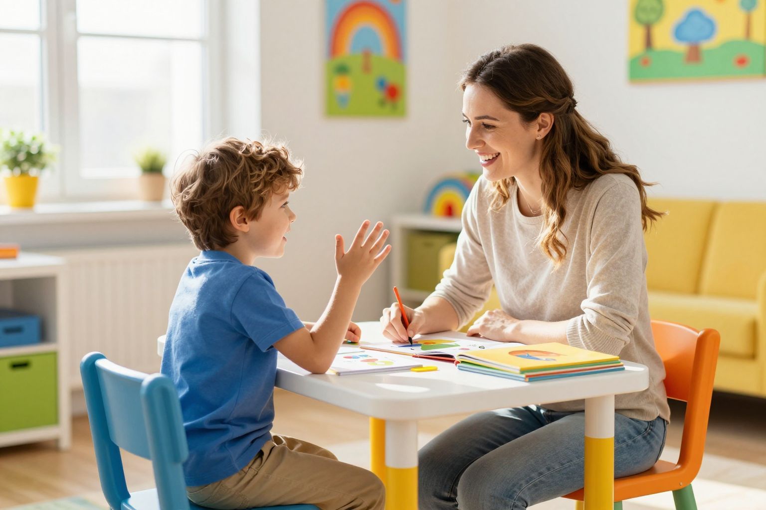 Az életkor meghatározza a kérdések mélységét és tartalmát.