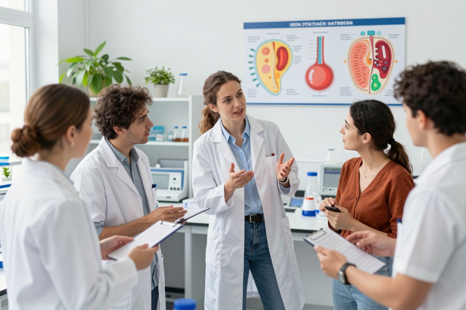 Az egészséges táplálkozás növeli a ferritin szintet.