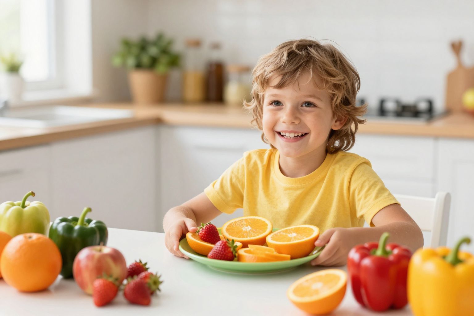 A gyümölcsök és zöldségek gazdag természetes vitaminforrások.