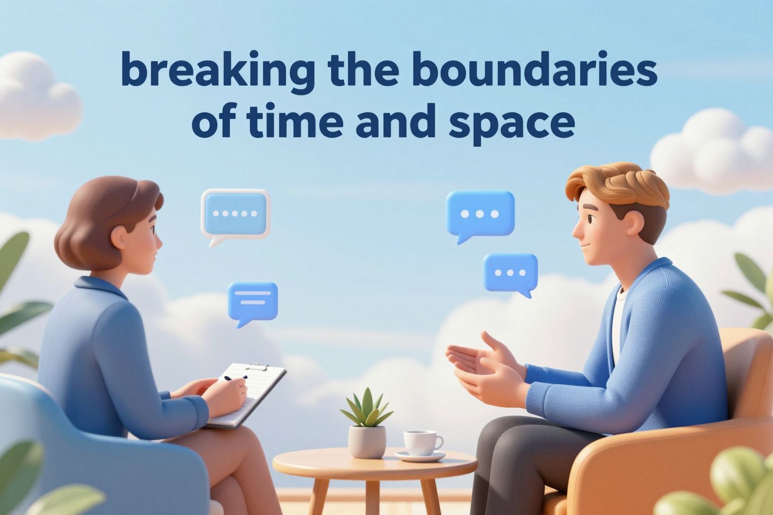 A chat alapú pszichológiai támogatás idő- és térfüggetlen.