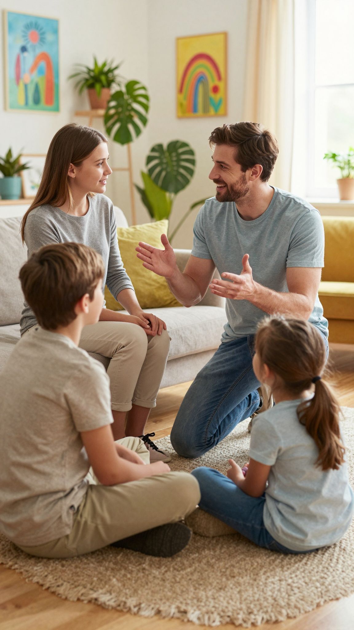 Az őszinteség erősíti a családi kötelékeket és bizalmat.