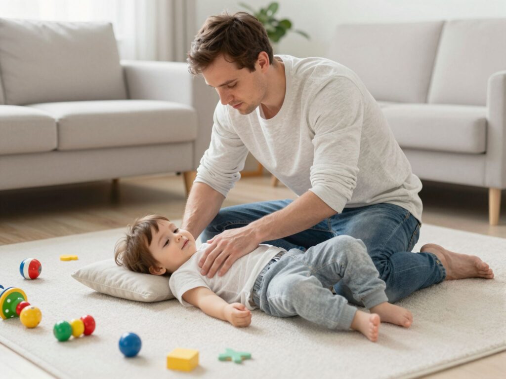 Babamasszázs otthon: hogyan segíti a fejlődést és mélyíti el a kötődést?