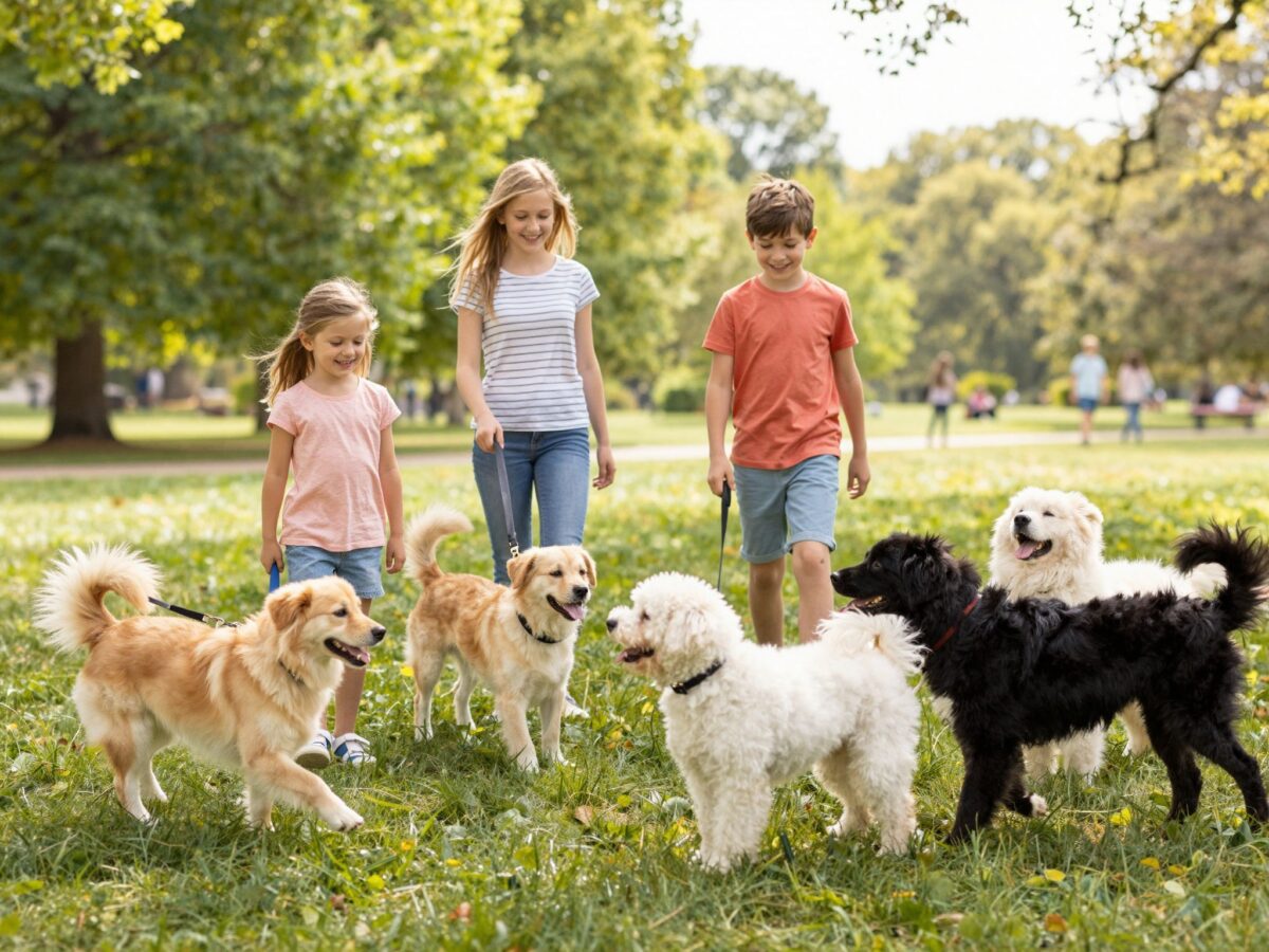 Családi kutyafajták toplistája: melyik fajta a legideálisabb gyerekek mellé?
