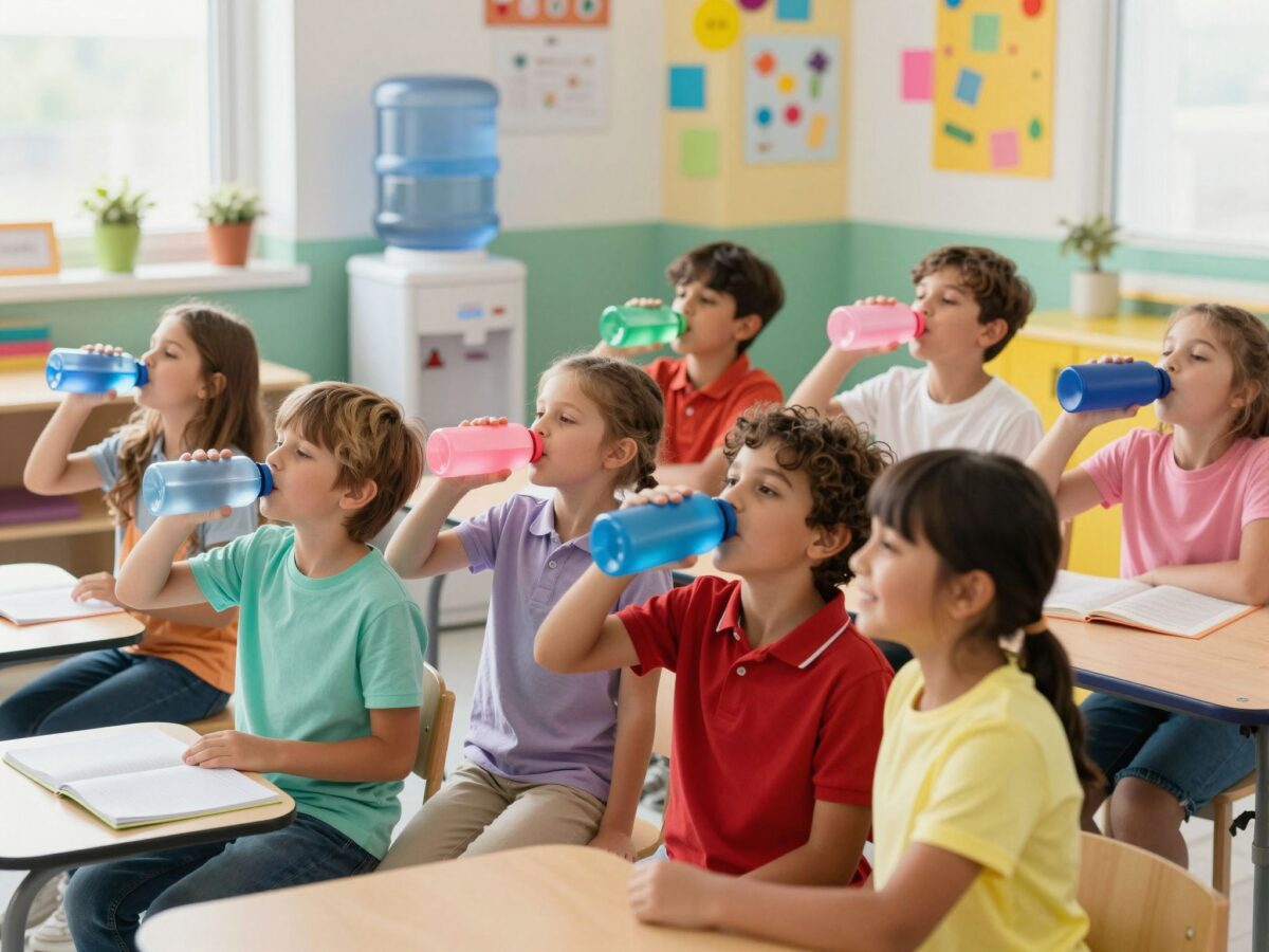 Cukros üdítők helyett több víz az iskolákban: miért fontos?