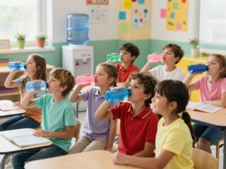 Cukros üdítők helyett több víz az iskolákban: miért fontos?