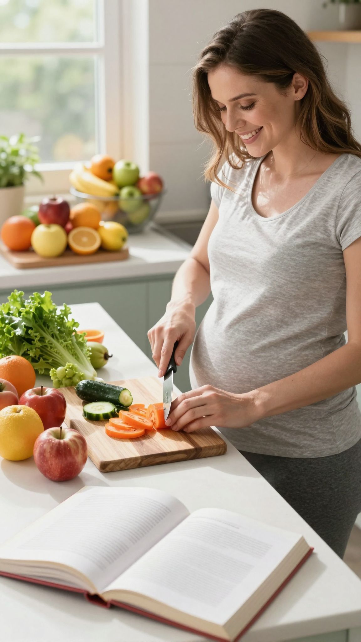 A helyes táplálkozás csökkentheti a terhességi diabétesz kockázatát.