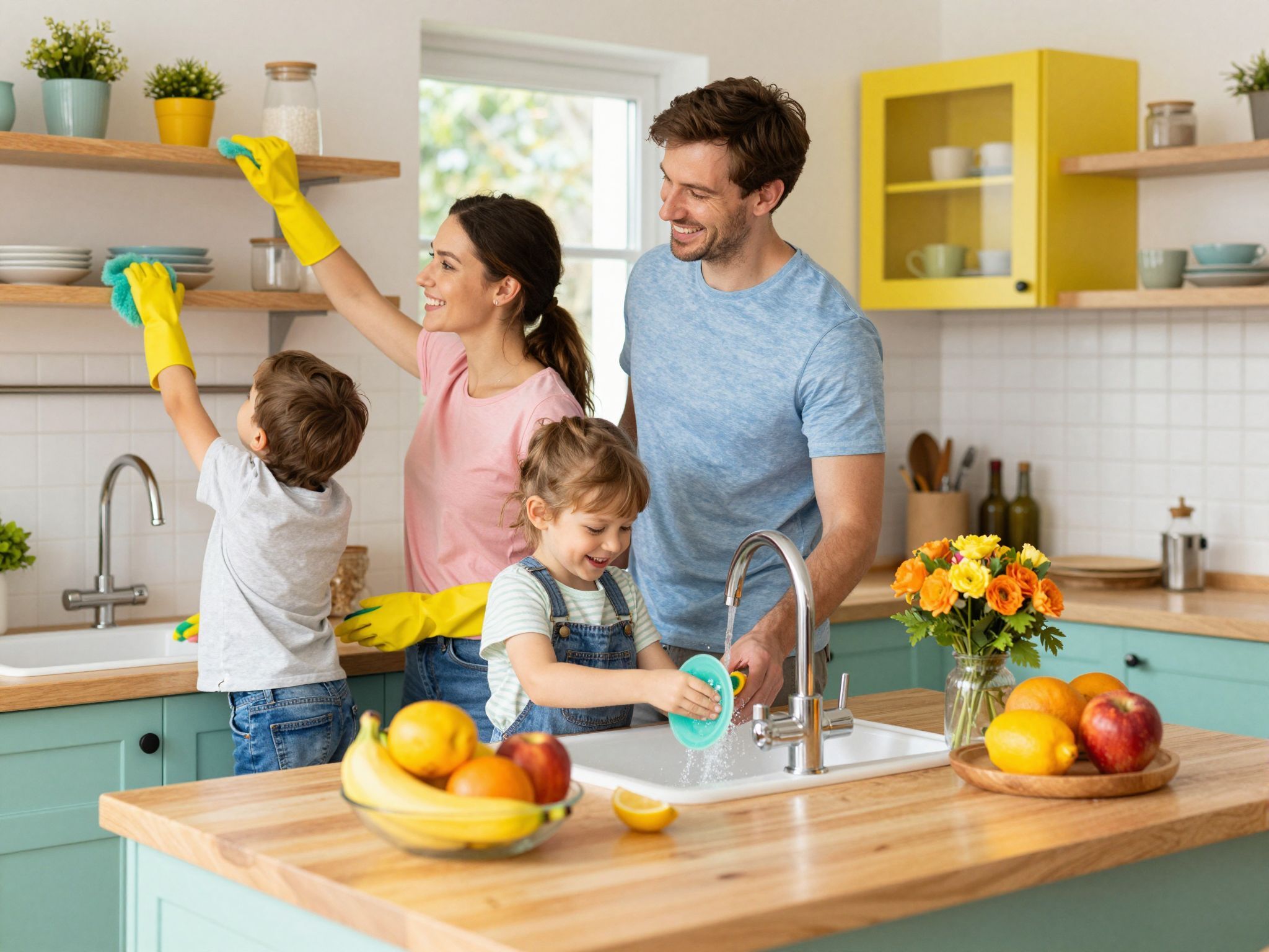 A házimunka tanulása erősíti az önállóságot és felelősséget.