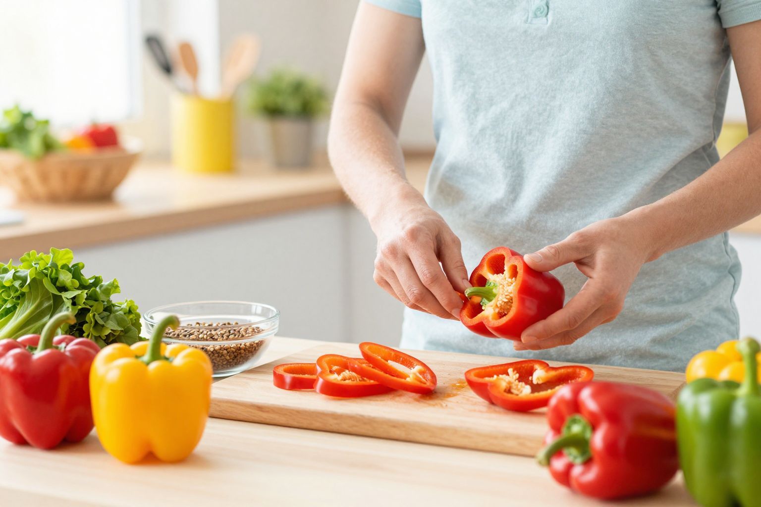 A paprika magjai gazdagok antioxidánsokban és vitaminokban.