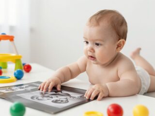 Fekete-fehér képek a babáknak: a kontrasztos ábrák szerepe a látásfejlődésben