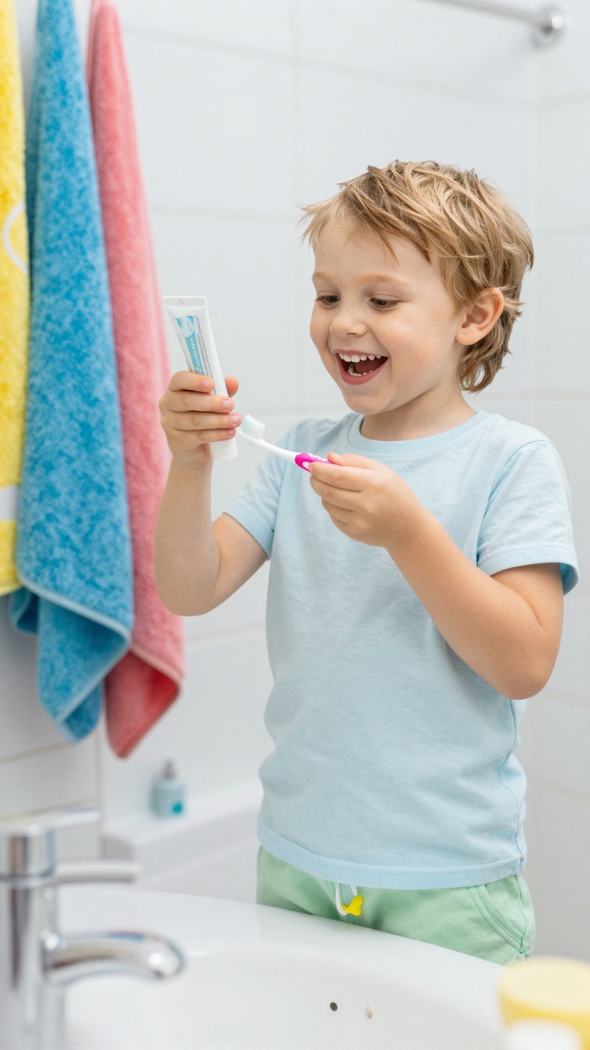 Az első fogkefe és fogkrém válassza a gyerek korához!