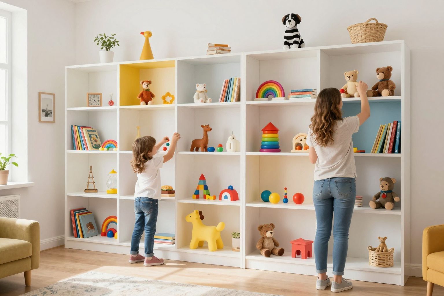 A függőleges tárolás segít a téroptimalizálásban.