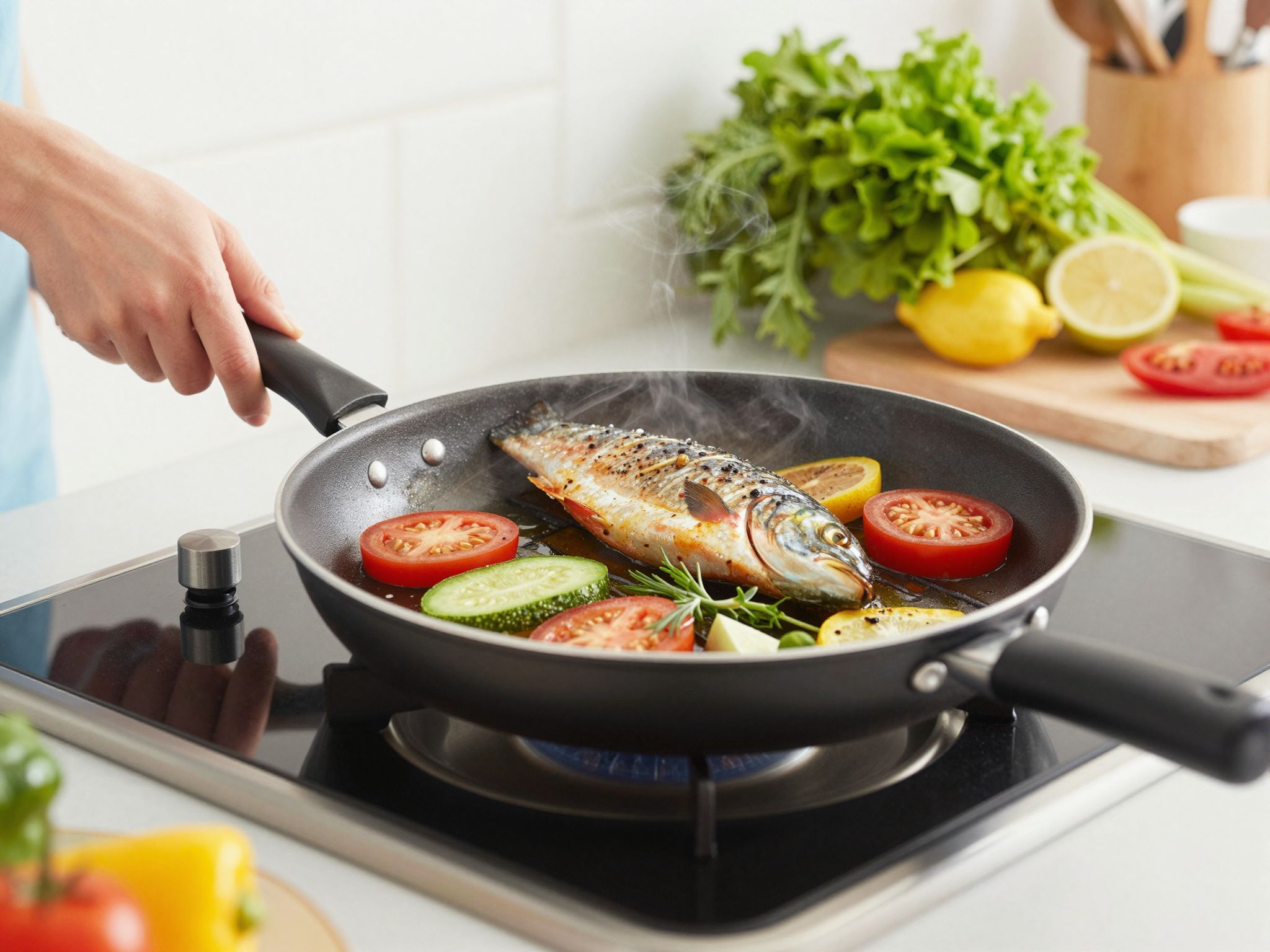 A grillrács előmelegítése segít a tapadás megelőzésében.