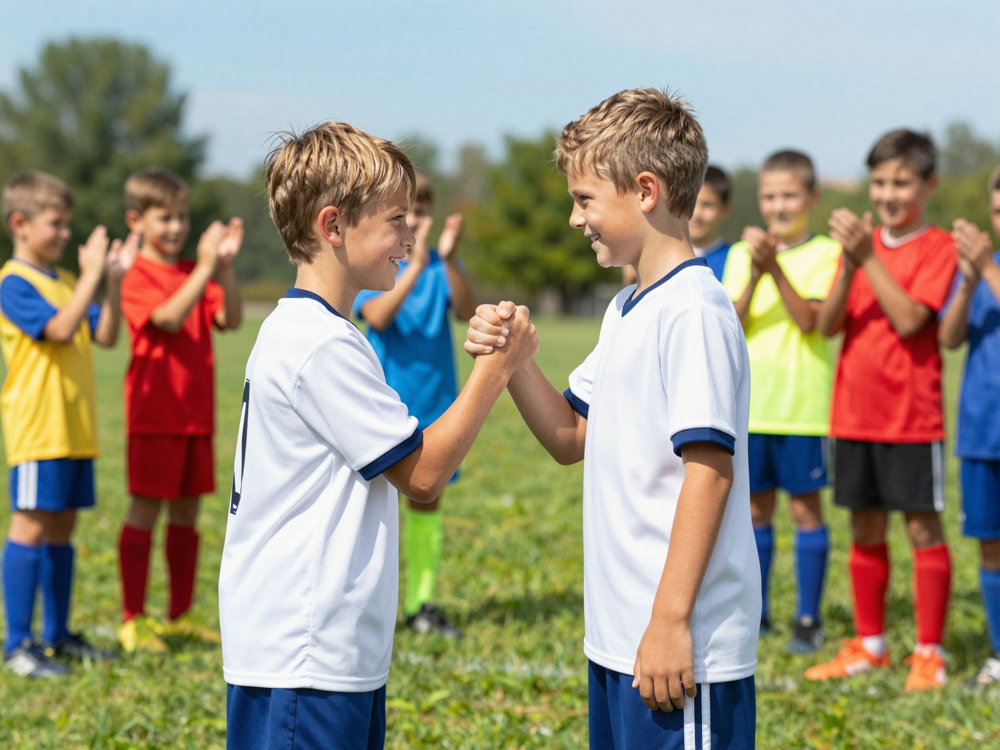 A sportszerű játék erősíti a barátságokat és a tiszteletet.
