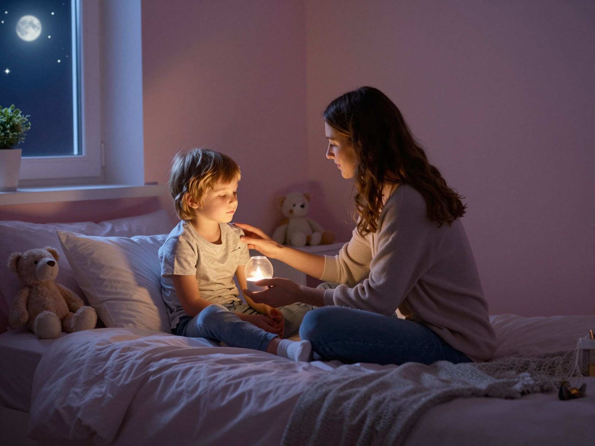 A nyugodt éjszakákhoz fontos a biztonságérzet kialakítása.