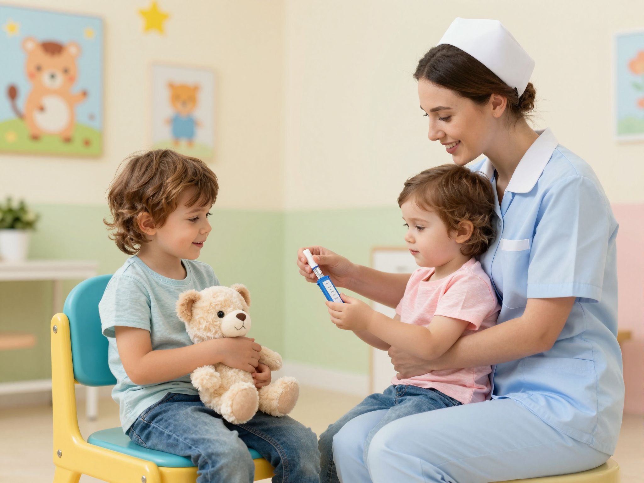 A gyermekek vérvételénél a pozitív megerősítés segít!