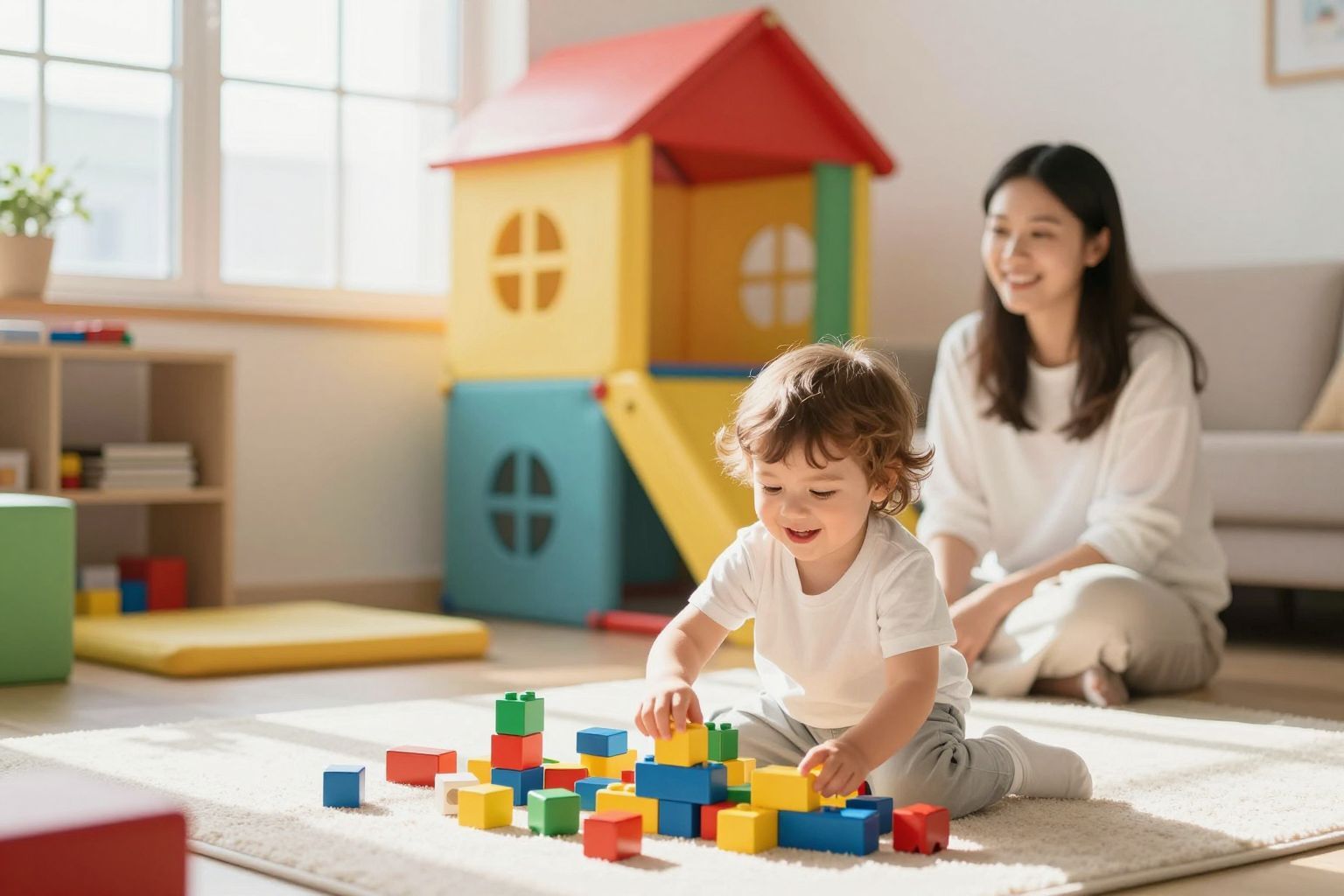 A játszóházak támogatják a gyerekek szocializációját és fejlődését.